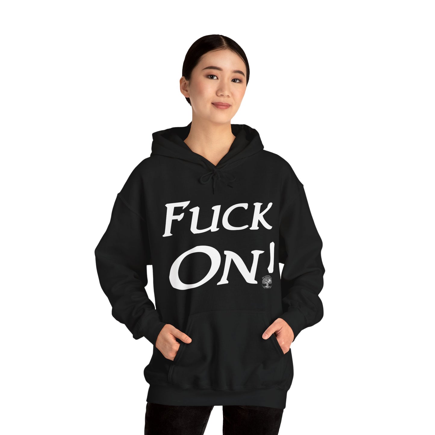 Unisex Fuck On Heavy Blend™ Hooded Sweatshirt