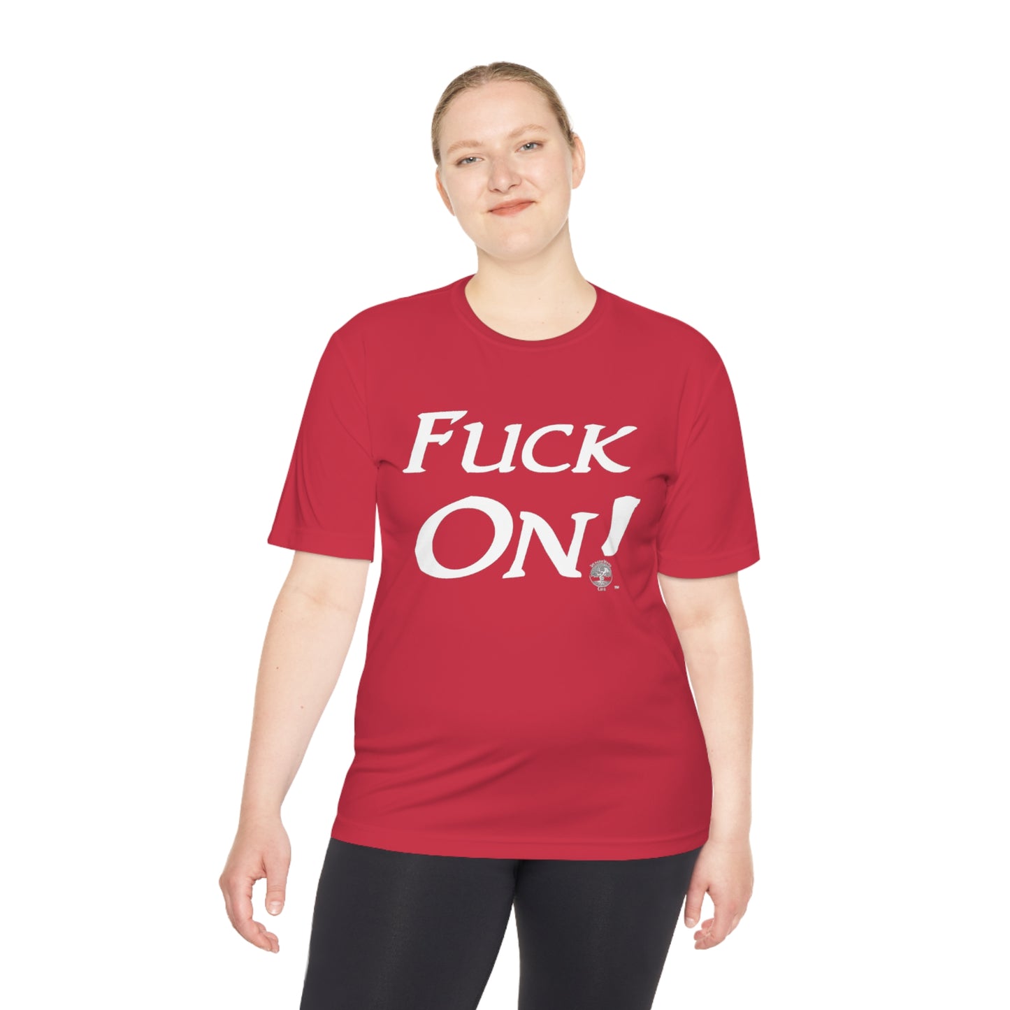 Unisex Fuck On Moisture Wicking Tee