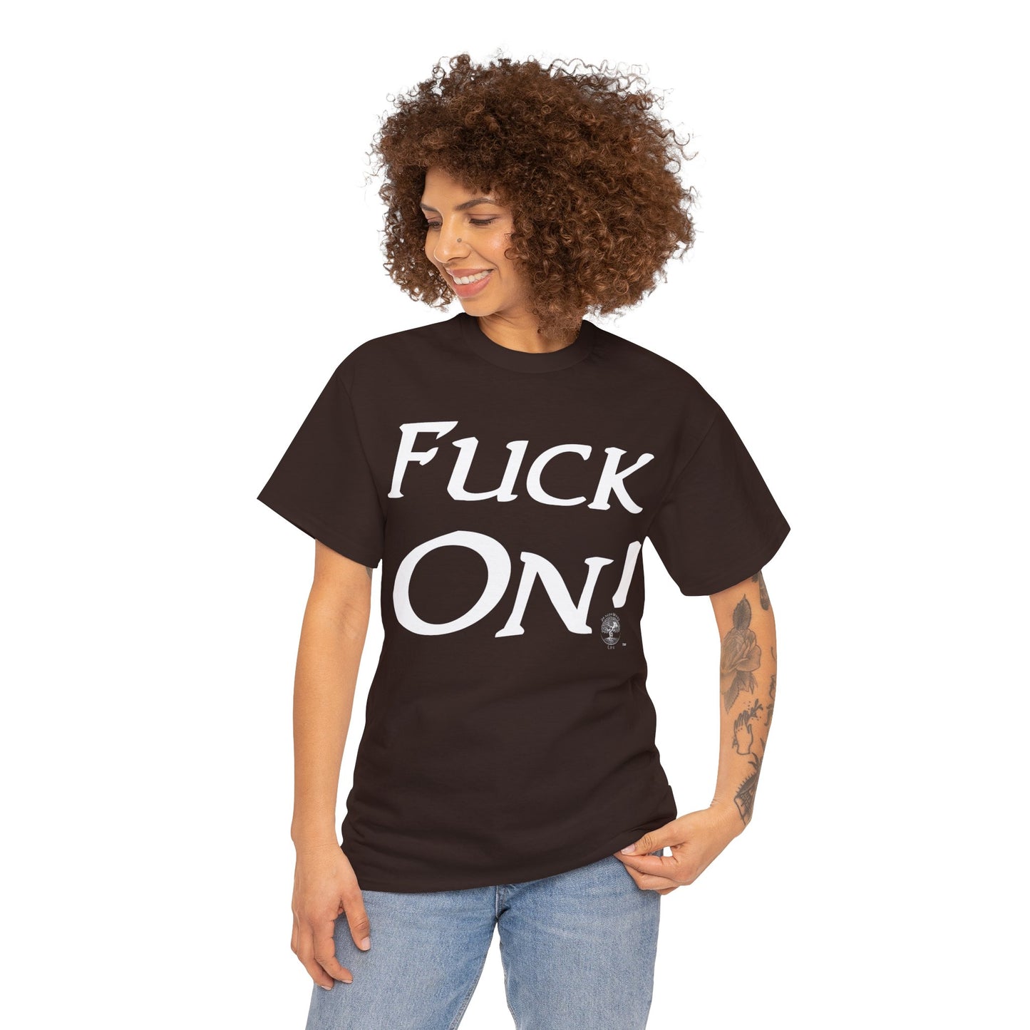 Unisex Fuck On Heavy Cotton Tee