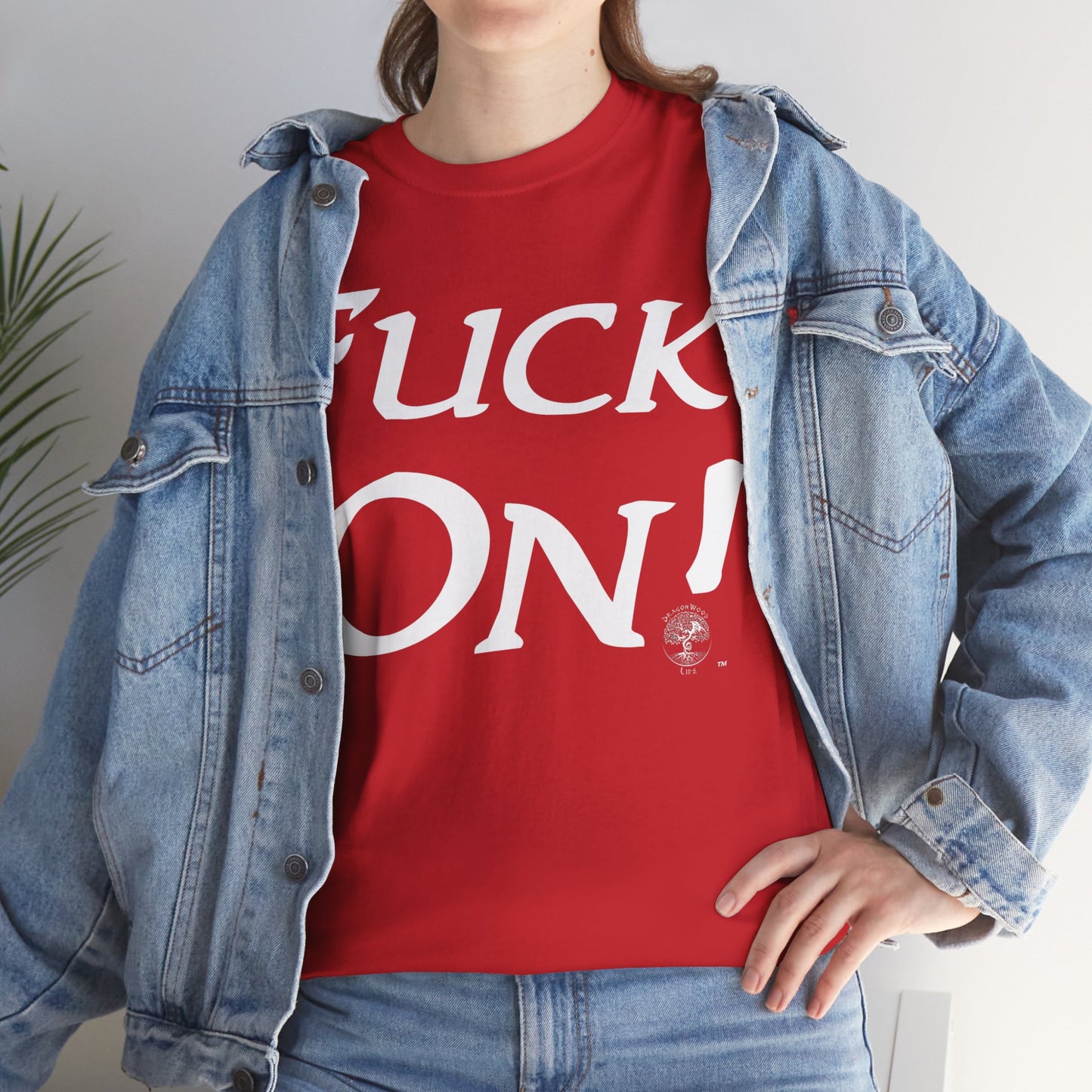 Unisex Fuck On Heavy Cotton Tee