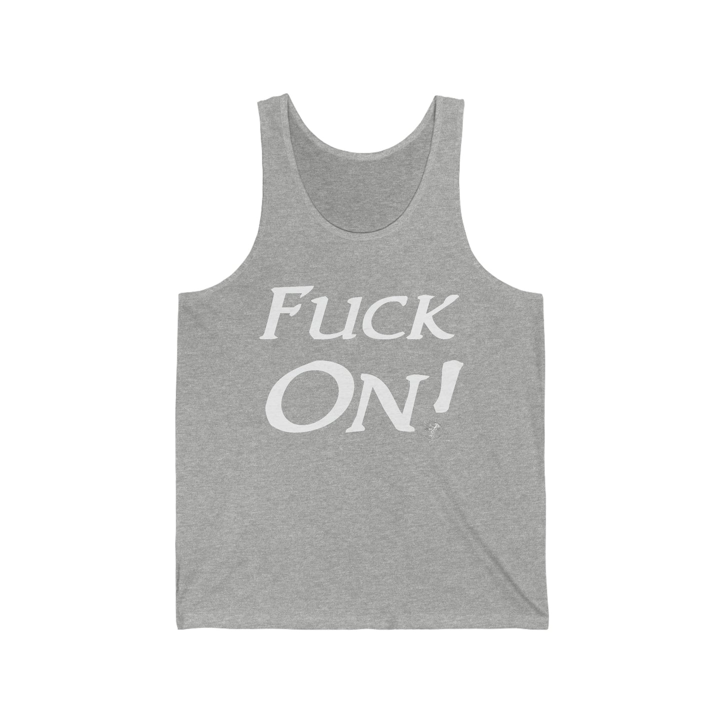 Unisex Fuck On Jersey Tank