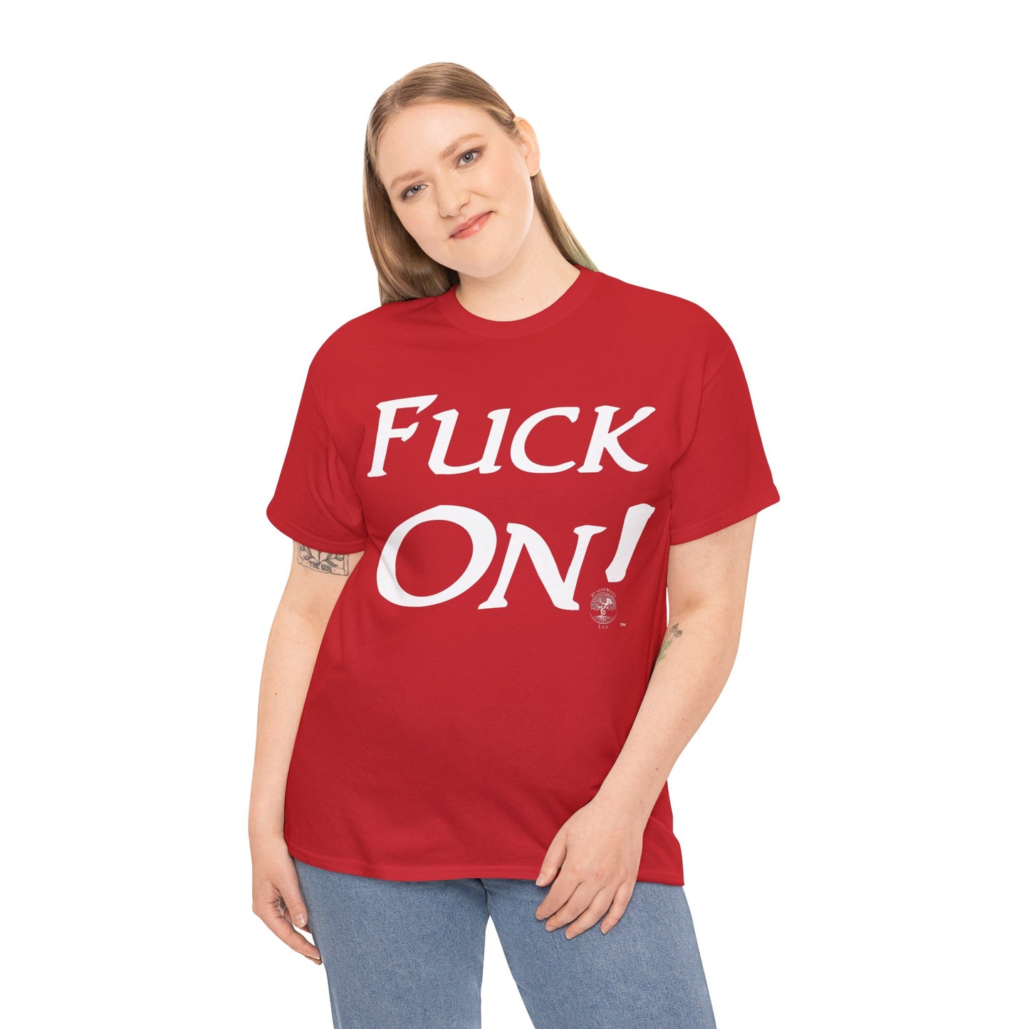 Unisex Fuck On Heavy Cotton Tee