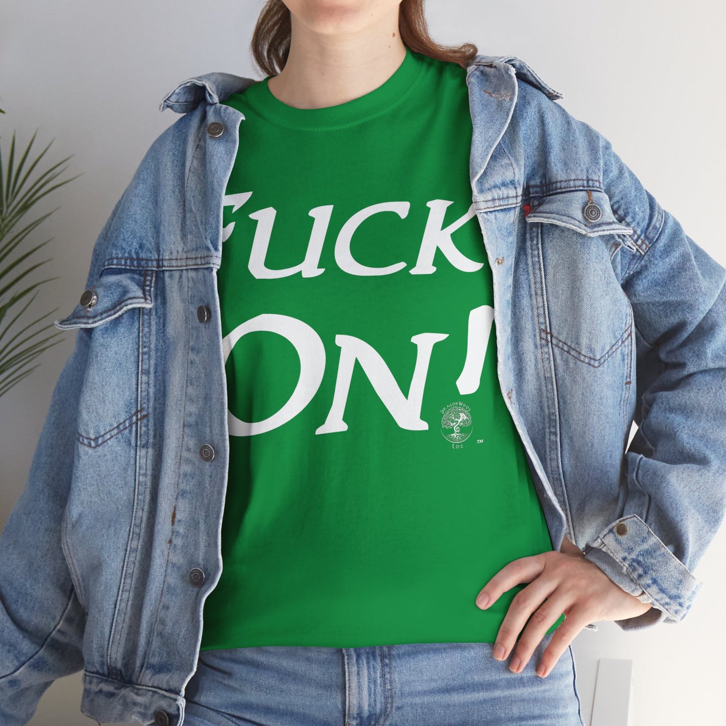 Unisex Fuck On Heavy Cotton Tee