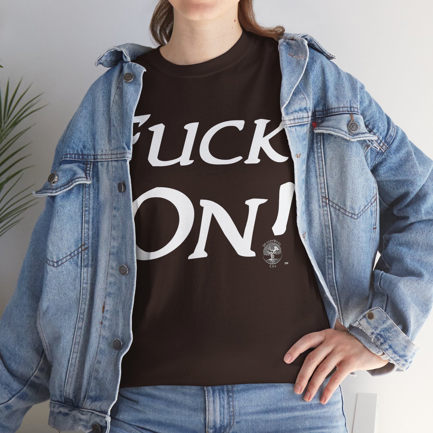 Unisex Fuck On Heavy Cotton Tee