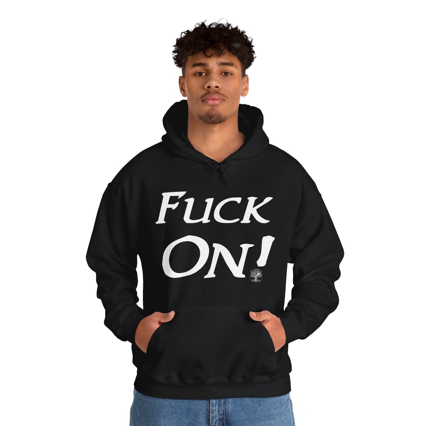 Unisex Fuck On Heavy Blend™ Hooded Sweatshirt