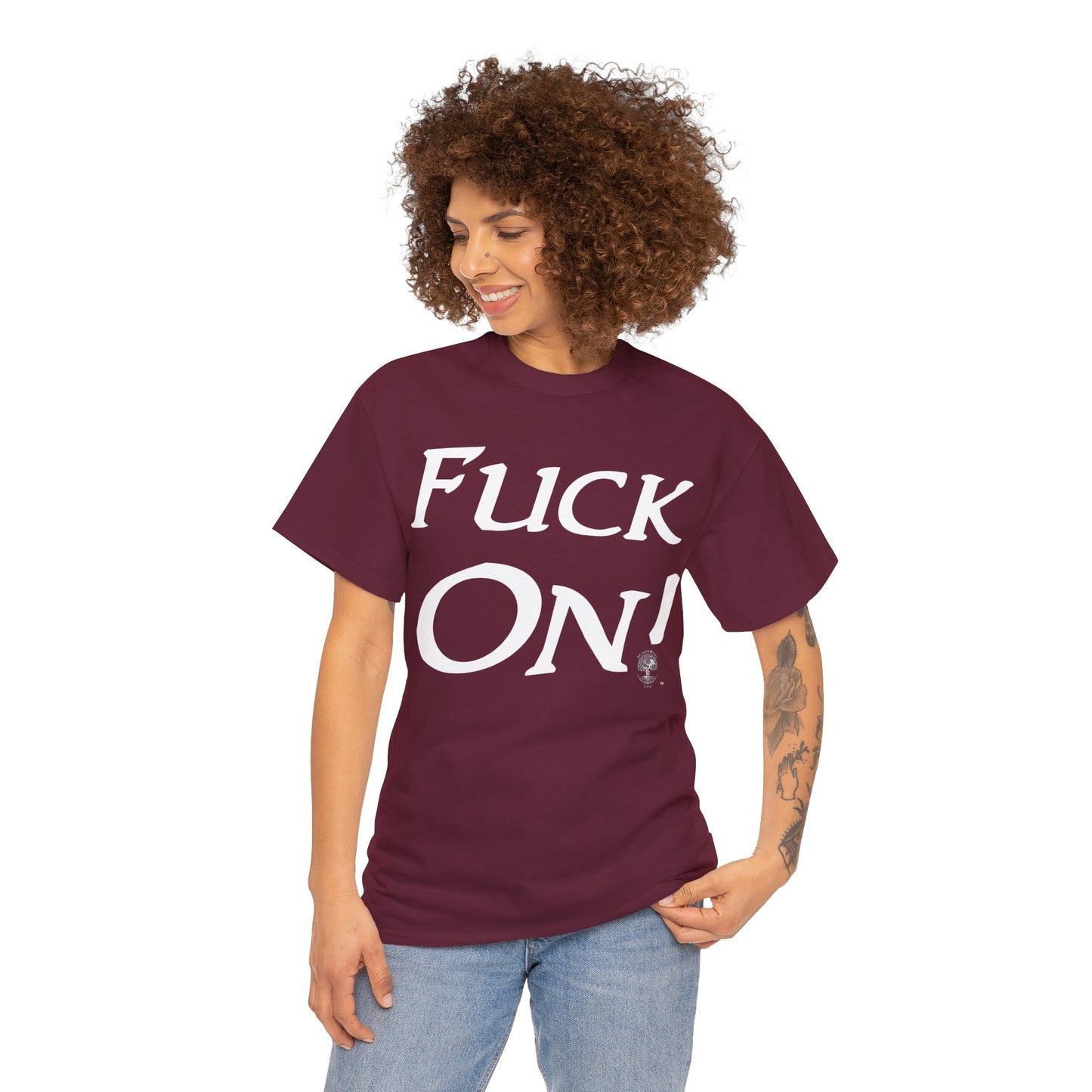 Unisex Fuck On Heavy Cotton Tee