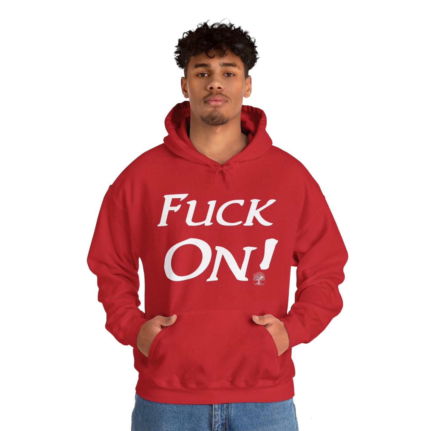 Unisex Fuck On Heavy Blend™ Hooded Sweatshirt