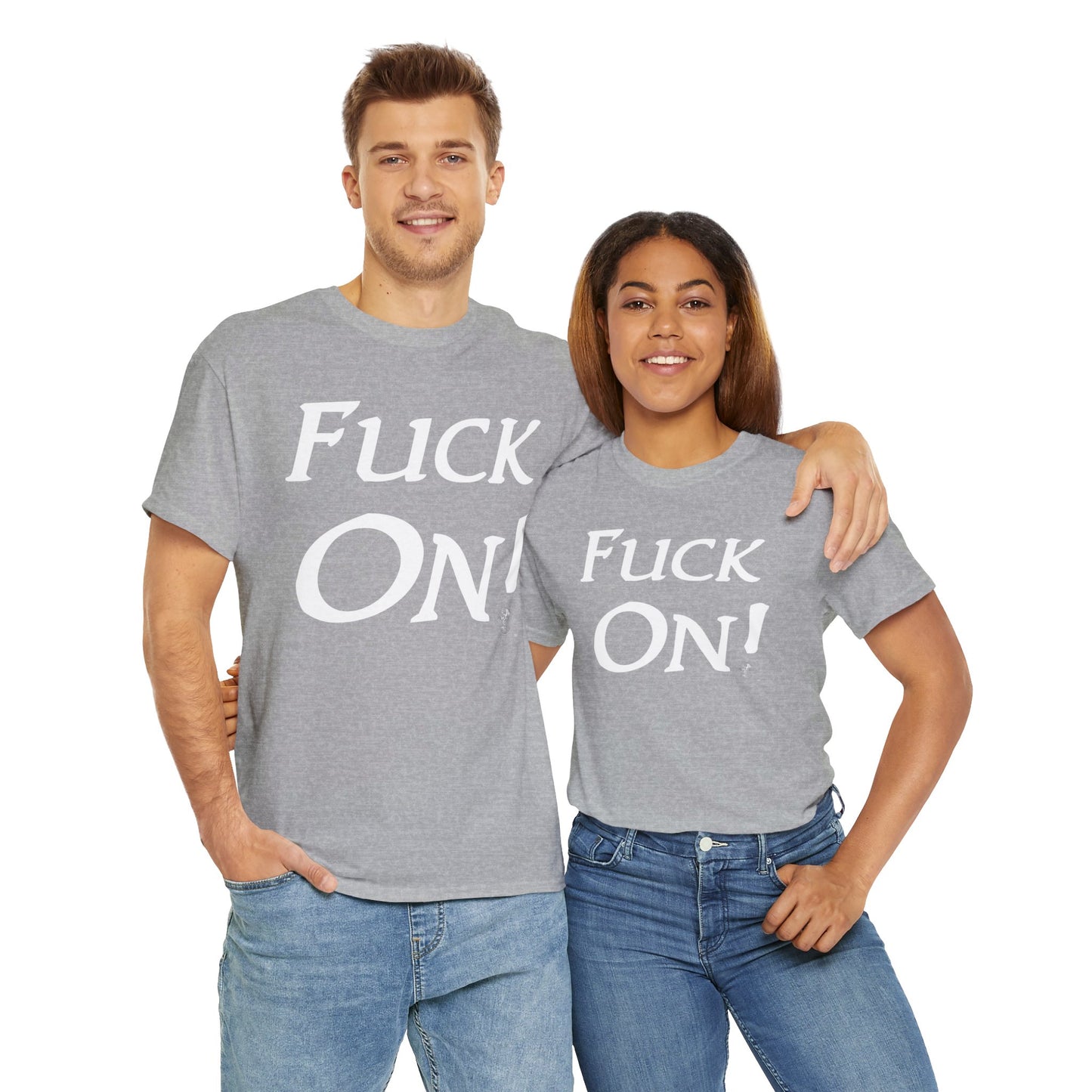 Unisex Fuck On Heavy Cotton Tee