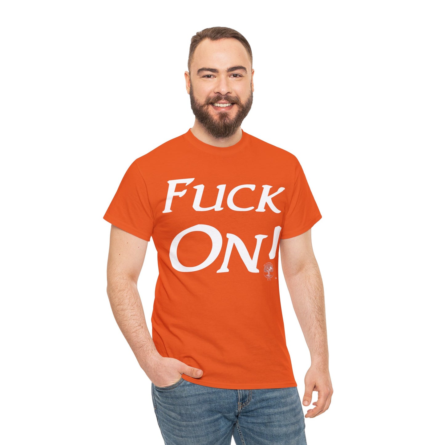 Unisex Fuck On Heavy Cotton Tee