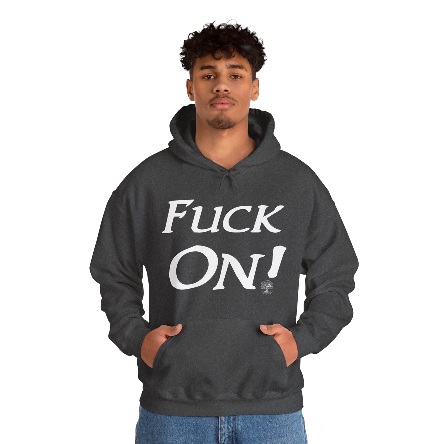 Unisex Fuck On Heavy Blend™ Hooded Sweatshirt