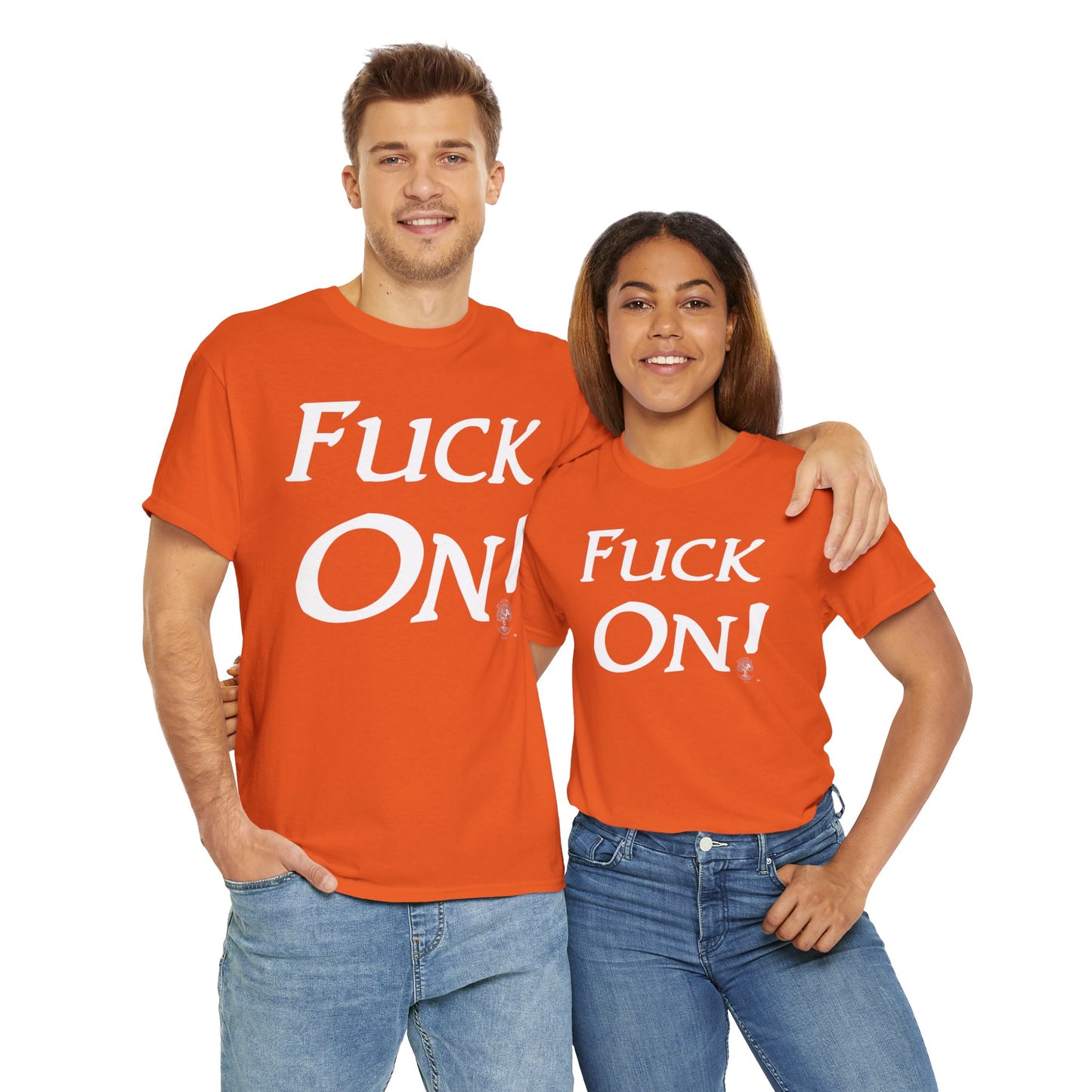 Unisex Fuck On Heavy Cotton Tee