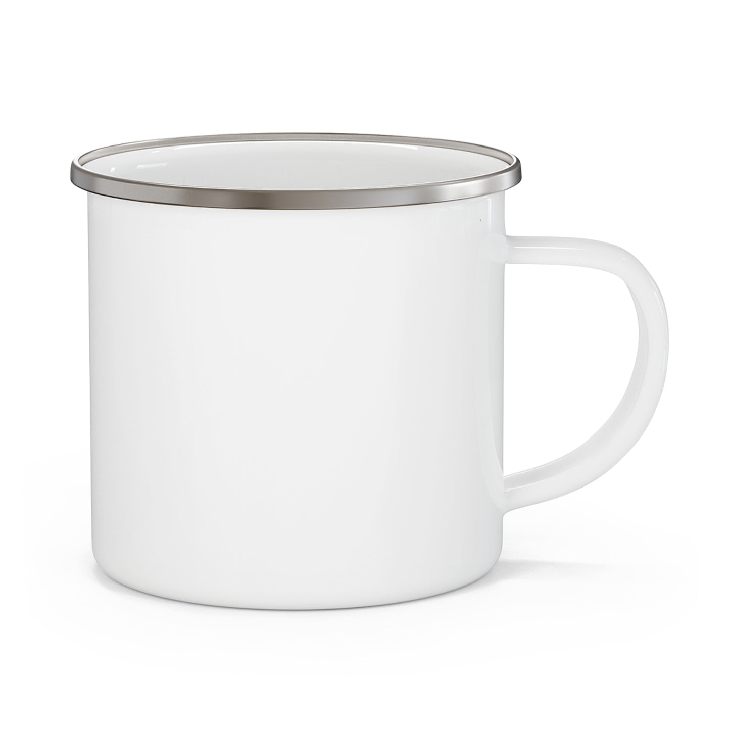 Fuck On Enamel Camping Mug