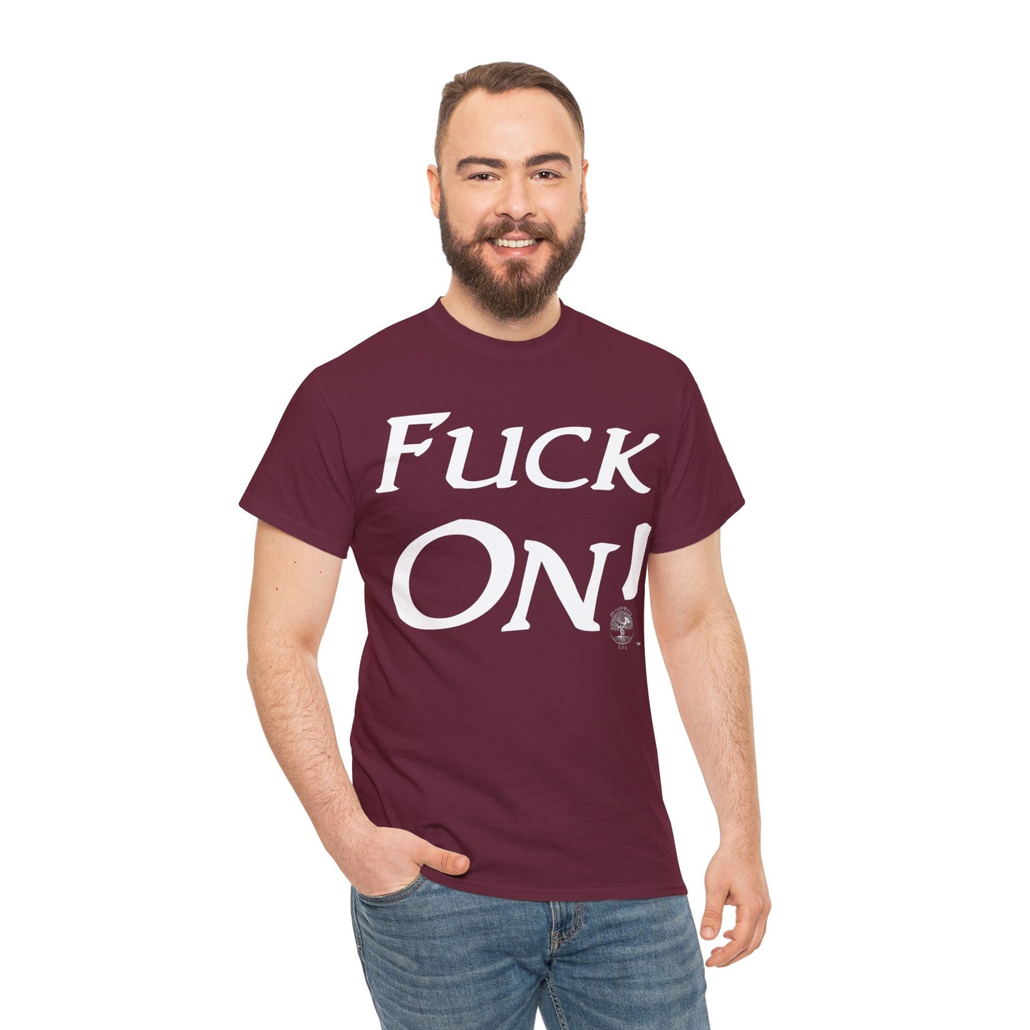 Unisex Fuck On Heavy Cotton Tee