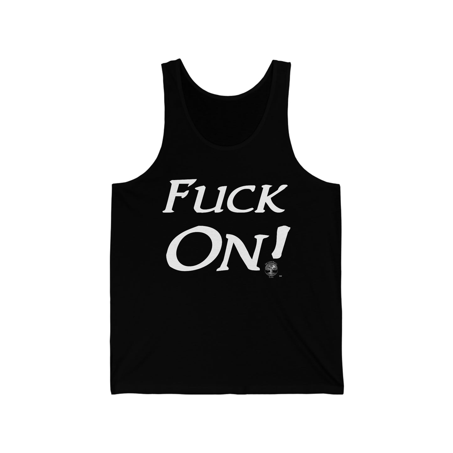 Unisex Fuck On Jersey Tank