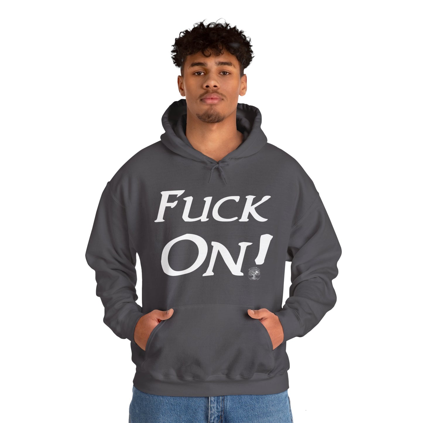 Unisex Fuck On Heavy Blend™ Hooded Sweatshirt