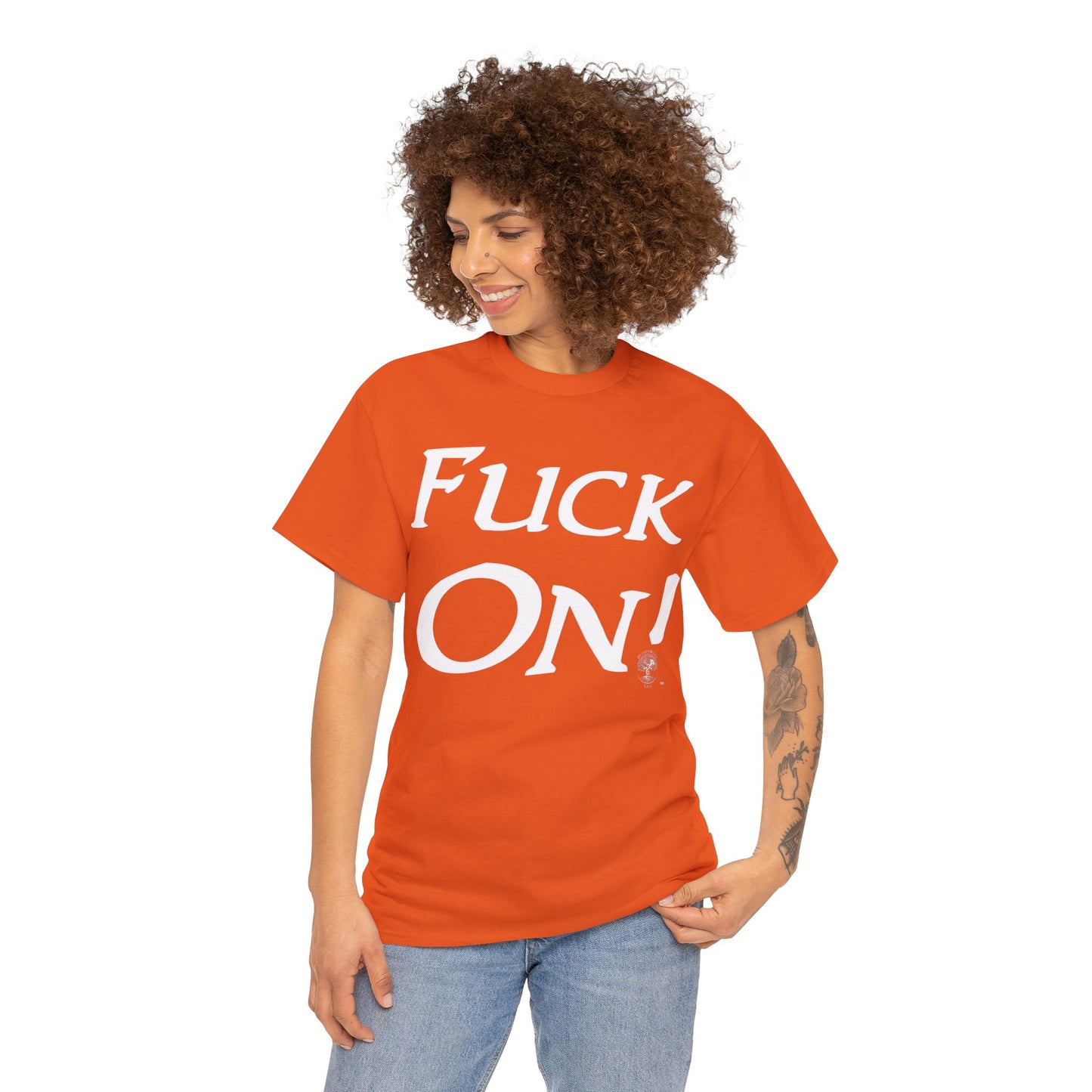 Unisex Fuck On Heavy Cotton Tee