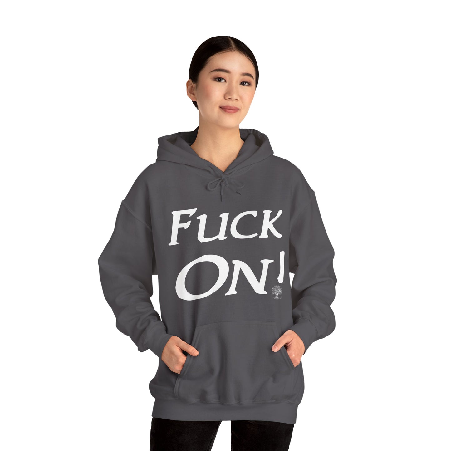 Unisex Fuck On Heavy Blend™ Hooded Sweatshirt