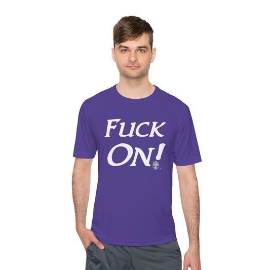 Unisex Fuck On Moisture Wicking Tee