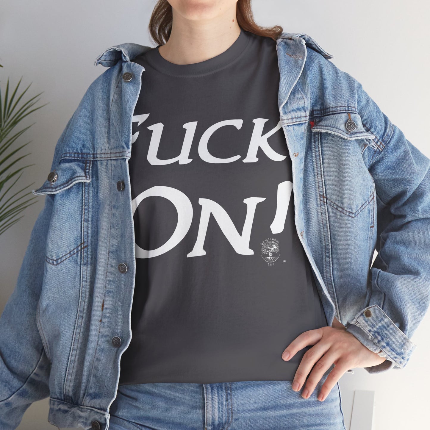 Unisex Fuck On Heavy Cotton Tee