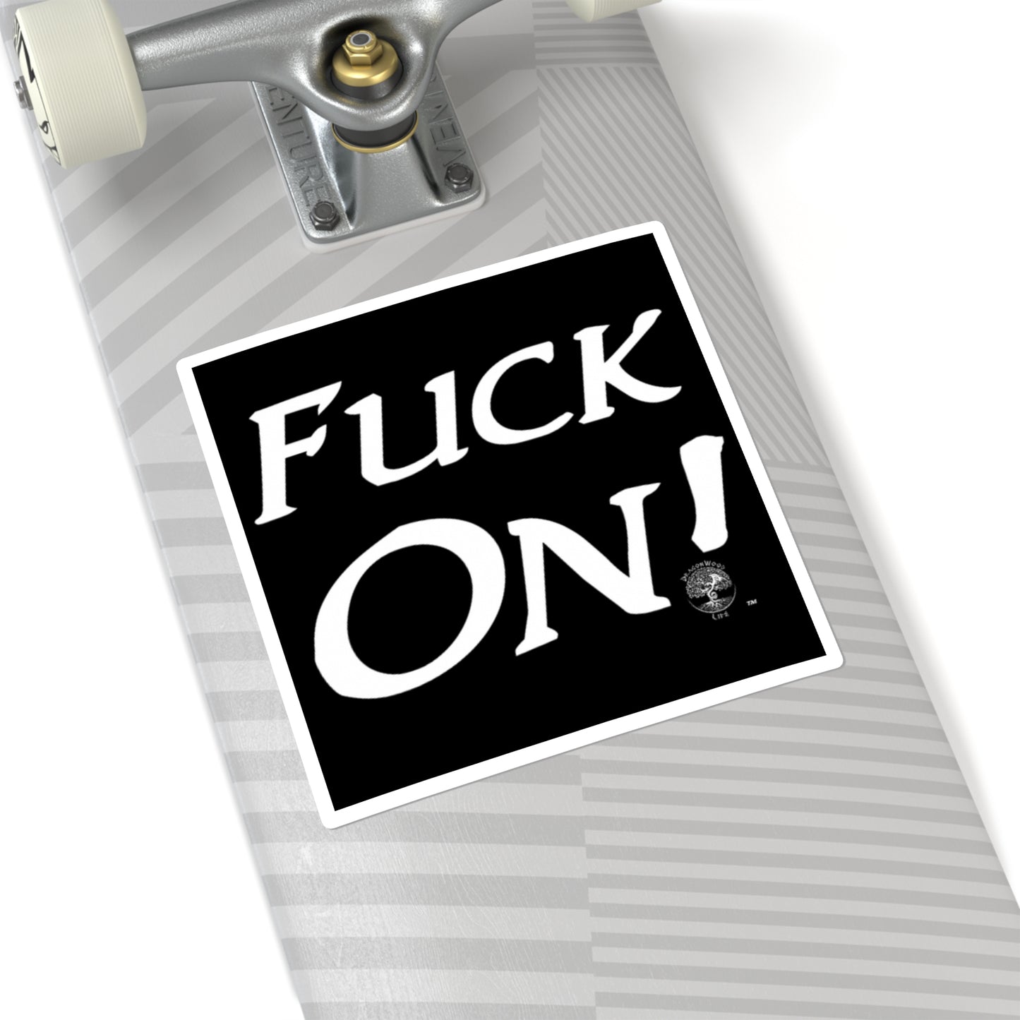 Square Fuck On Stickers