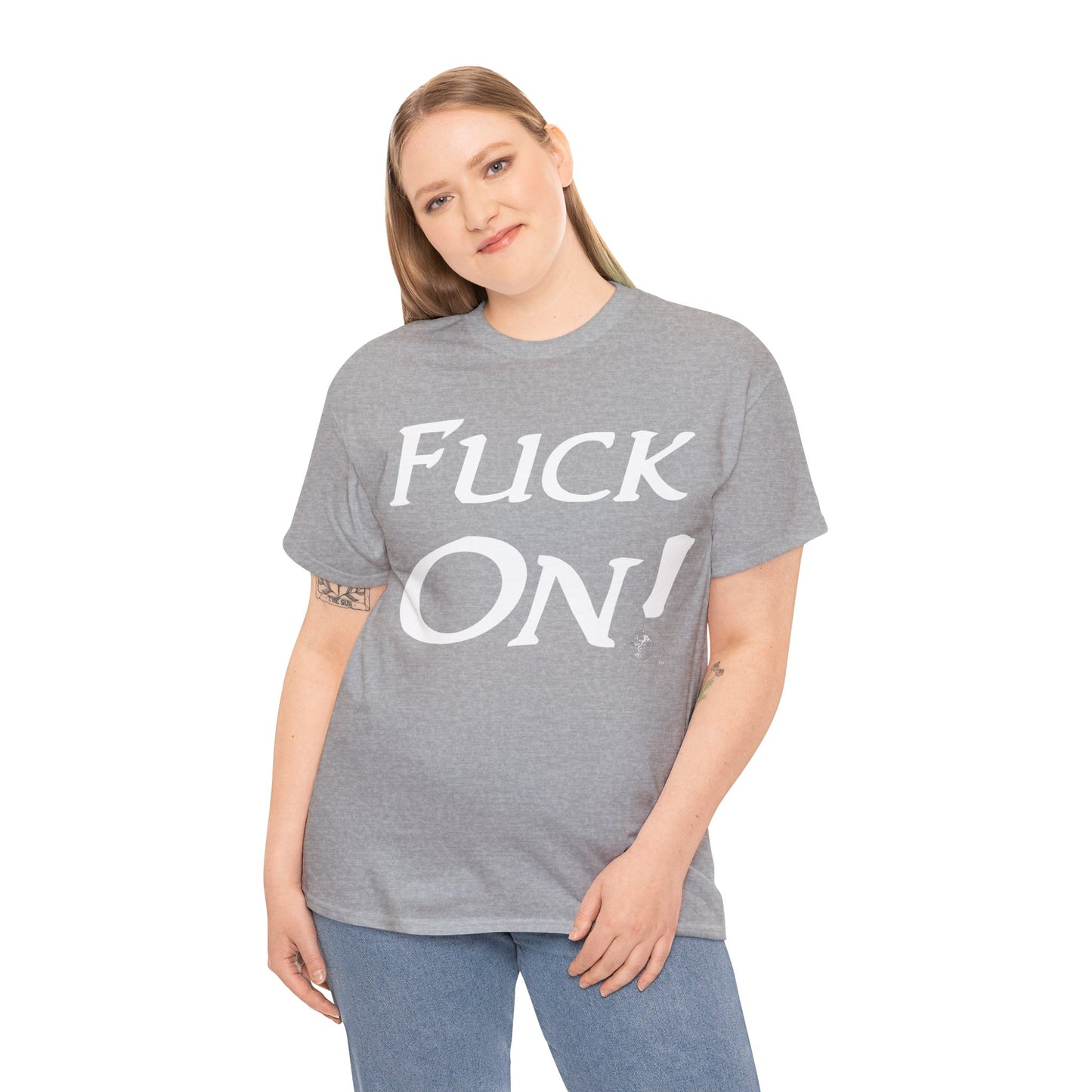 Unisex Fuck On Heavy Cotton Tee