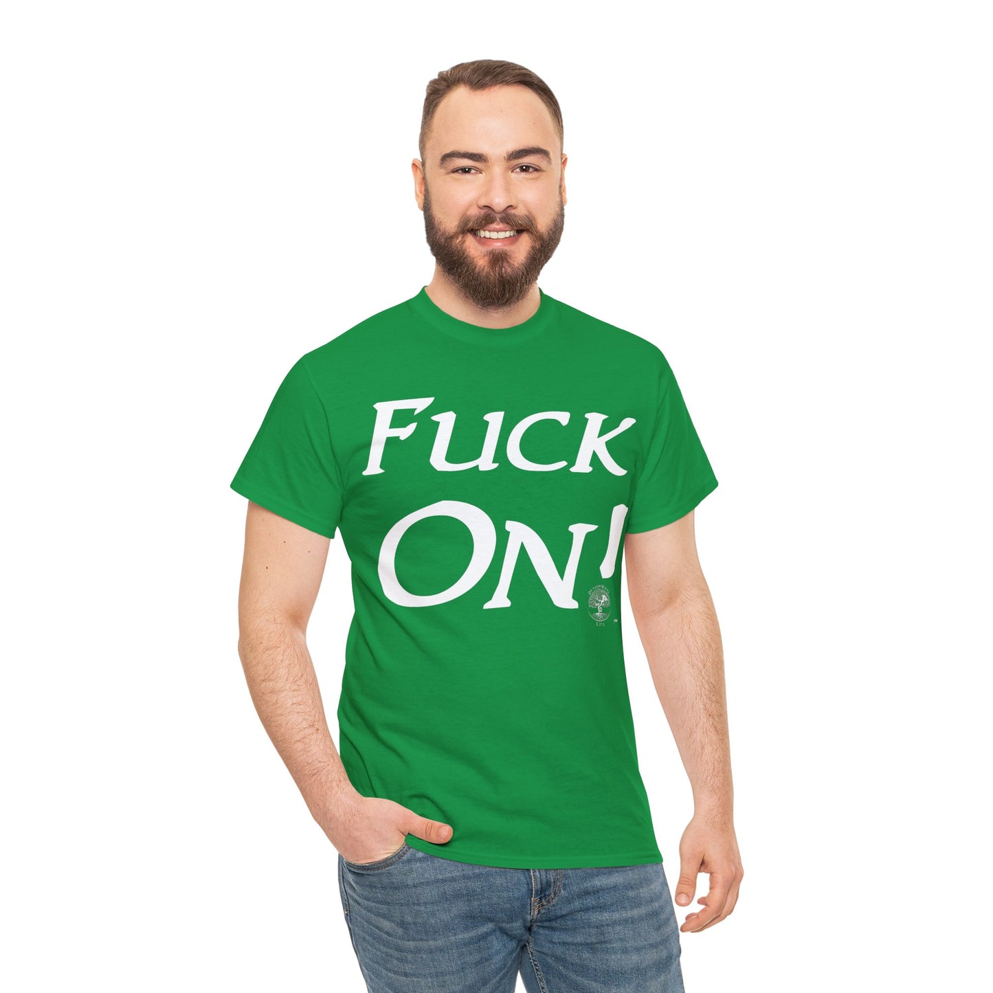 Unisex Fuck On Heavy Cotton Tee